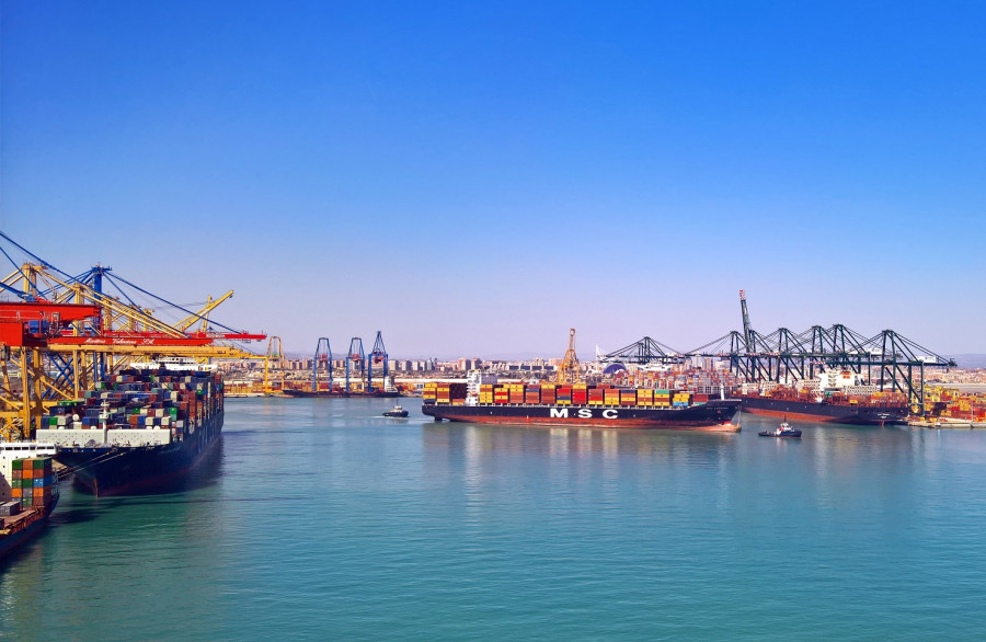 497,7 millones de toneladas movidas por los puertos en los once primeros meses del año