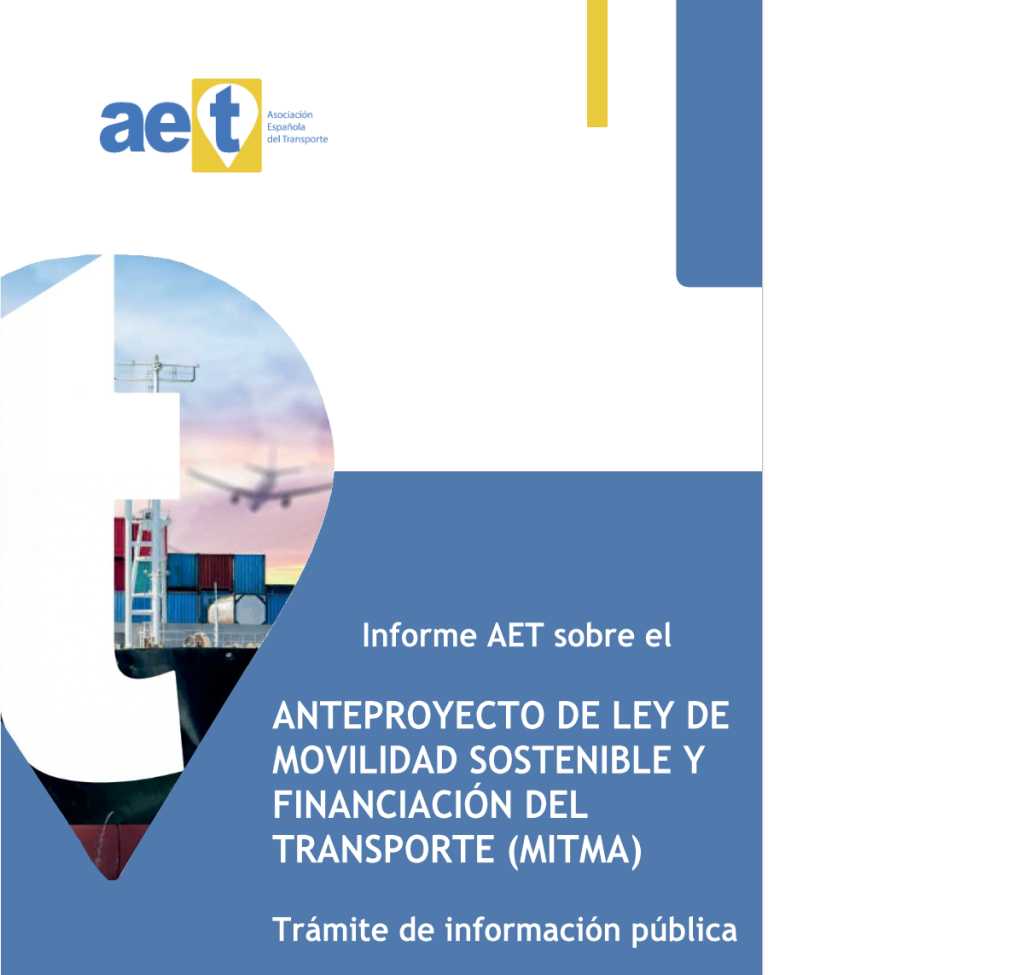 Resumen del informe de la AeT sobre el Anteproyecto de ley de movilidad sostenible