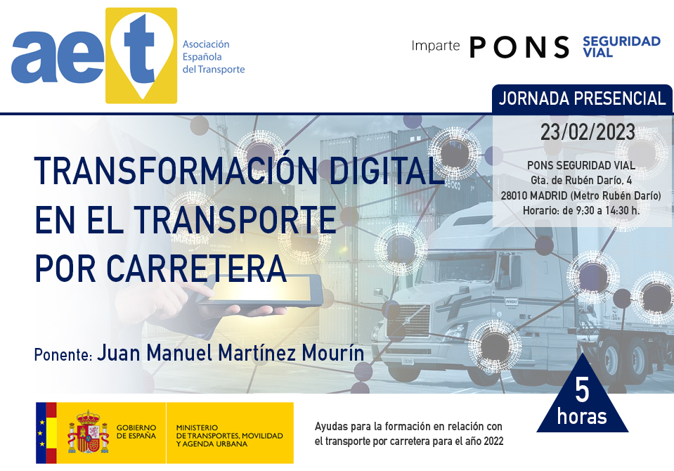 Jornada: La transformación digital en el transporte por Carretera