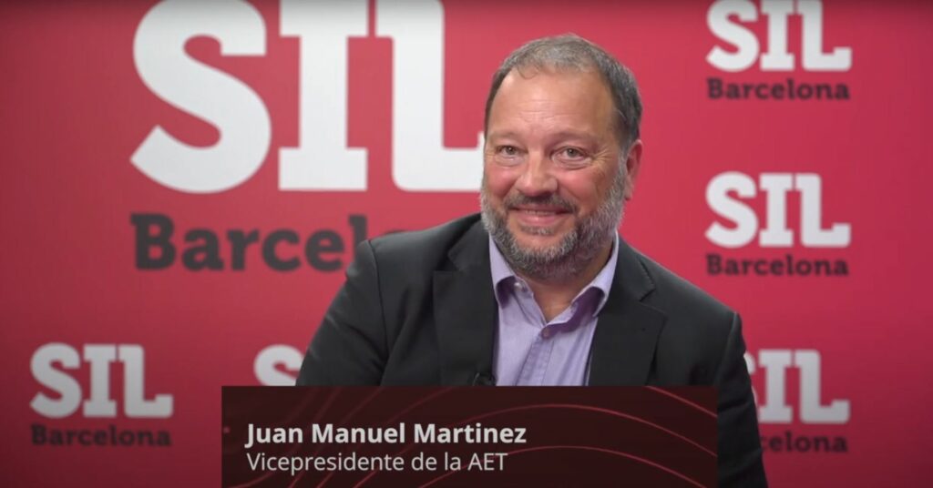 SIL 2023 – Entrevista a Juan Manuel Martínez Mourín, vicepresidente de la AET.